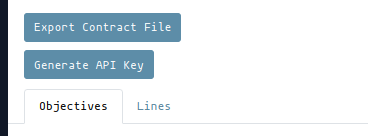 Clipboard to copy API Key